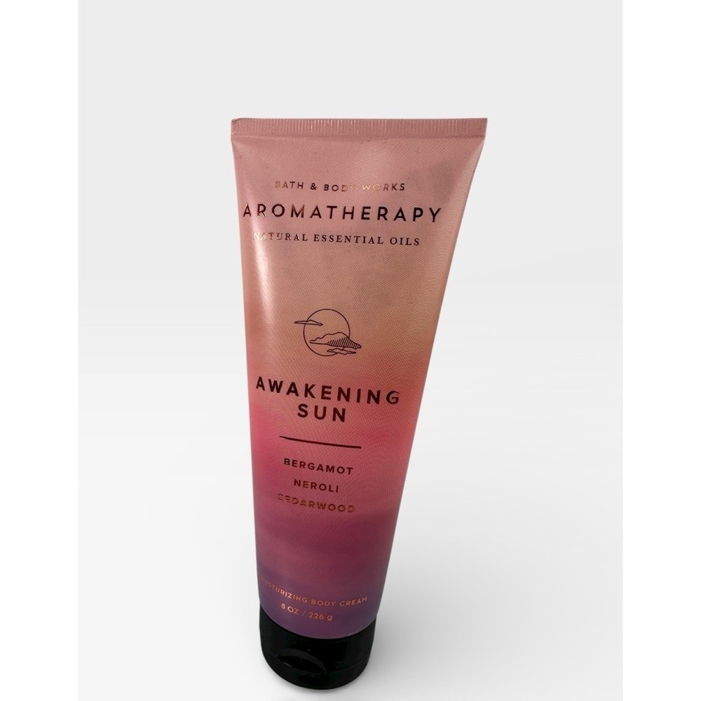 Bath & Body Works Aromatherapy Awakening Sun Moisturizing Body Cream 8 oz New - Picture 1 of 6